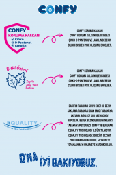 Confy Premium 1 Numara Bebek Bezi Yenidoğan 2 - 5 KG 70 Adet - 2