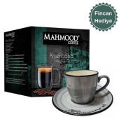 Mahmood Coffee Dolce Gusto Americano Kapsül Kahve 16 Adet X 7 gr ve Hediye Fincan - 1