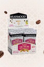 Mahmoood Sütlü Şekerli Hazır Türk Kahvesi 12 Adet X 25 gr - 1