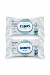 Confy Premium Islak Mendil Soft Care 100 Adet X 2 Paket - 1