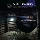 Home Zone Security Hareket Sensörü Dış Mekan Güneş Enerjili Işığı - 2