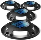 Home Zone Security Solar Güverte Işığı - Hava Koşullarına Dayanıklı - Siyah - 1