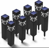 Home Zone Security Güneş Enerjili Açık Yol LED Işıkları - 8 Adet - 1