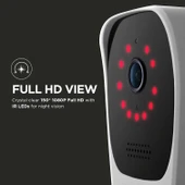 Home Zone Security Üç Kafalı Projektör Kamerası - Akıllı 2.4 GHz 1080P - 4