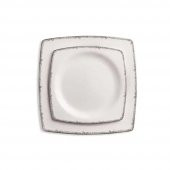 Korkmaz Bone Collection 60 Parça Kare Yemek Takımı A8424 - 2