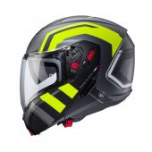Caberg Horus X Çeneden Açılır Kask S (ECE 22.06) (Mat Siyah-Fluo Sarı) - 2
