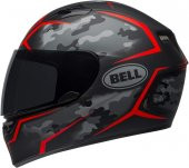 Bell Qualifier Stealth Kapalı Kask M (Mat Siyah-Kırmızı) - 2