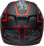 Bell Qualifier Stealth Kapalı Kask XL (Mat Siyah-Kırmızı) - 7