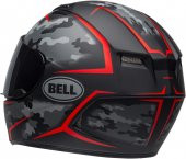 Bell Qualifier Stealth Kapalı Kask M (Mat Siyah-Kırmızı) - 6