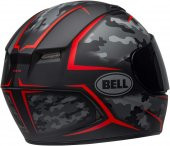 Bell Qualifier Stealth Kapalı Kask M (Mat Siyah-Kırmızı) - 8