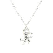 925 Ayar Gümüş Çizmeli Kedi Charm Kolye thumbnail 1