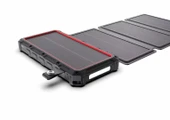 20000 mAh  Güneş Enerjili Solar Powerbank + 3 Panel - 1