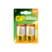 Gp Ultra Alkalin 2'li D Boy Kalın Pil - 1