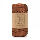 Floş Makrome İpi / 2 MM / Tarçın - 1
