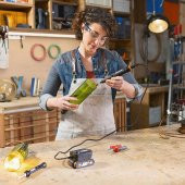 WORX WX739 MAKERX 20Volt 2.0Ah. Kömürsüz Profesyonel Kalem Tipi Devir Ayarlı Gravür Seti + 34 Parça aksesuar - 10