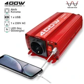 KOBB KBN400 12V/220V 400Watt Tam Sinüs Dönüştürücü İnvertör - 2