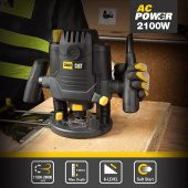 CAT DX89 2100Watt 12mm Profesyonel El Frezesi - 9