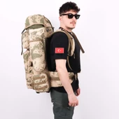 110 Litre Jandarma Kamuflaj Askeri Operasyon Çantası - 5