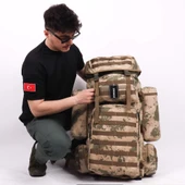 110 Litre Jandarma Kamuflaj Askeri Operasyon Çantası - 6