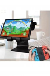 Metal Masa Üstü Telefon Tablet Akıllı Saat Tutucu Standı Telefon Tablet Standı - 5