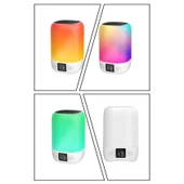 Cosmostech DY20K Karaoke Bluetooth Hoparlör, Rgb Işıklı, Alarm Saat, Uyku Mod Özel Sesli,kablosuz Speaker - 10