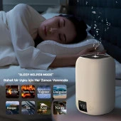 Cosmostech DY20K Karaoke Bluetooth Hoparlör, Rgb Işıklı, Alarm Saat, Uyku Mod Özel Sesli,kablosuz Speaker - 5