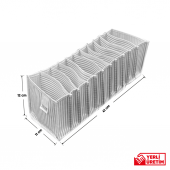 11 Gözlü Çekmece ve Dolap Içi Akordiyon Düzenleyici Organizer S Beden 6lı Set - 2