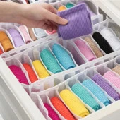 10 Gözlü Çekmece ve Dolap Içi Akordiyon Düzenleyici Organizer M Beden - 4lü Paket - 3