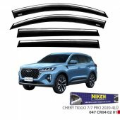 Niken Chery Tiggo 7 Pro 2020+ Kromlu Cam Rüzgarlığı 4 Lü - 2
