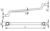 İzeltaş Yıldız İki Ağız Anahtar 13x17 Mm - 2