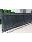 Renklievim Mezarlık, Kolay Kurulum Mezarlık Antrasit PVC Kaplama , Mezarlık alanı çevirme 85x185CM - 3