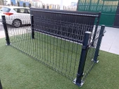 Renklievim OnlineMezarlık, Kolay Kurulum Mezarlık Antrasit, Mezarlık alanı çevirme 85x185CM - 2