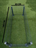 Renklievim OnlineMezarlık, Kolay Kurulum Mezarlık Antrasit, Mezarlık alanı çevirme 85x185CM - 1