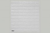 RENKLİ EVİM Kendinden Yapışkanlı Panel Beyaz  70x38 cm  0,26 m2 - 1