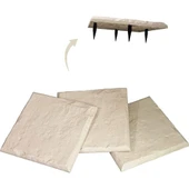 RENKLİ EVİM Dekoratif Basamak Taşları - Dış Mekan Yolu Pvc 8 Adet - 1