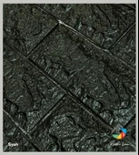 RENKLİ EVİM Renkli Evim Kendinden Yapışkanlı Duvar Paneli Siyah Tuğla 70x77cm - 4