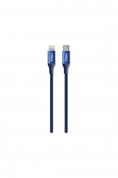 Ttec 2DK41L AlumiCable USB-C - Lightning Hızlı Şarj Kablosu 150 cm Lacivert - 1