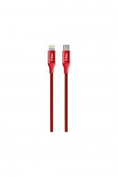 Ttec 2DK41K AlumiCable USB-C - Lightning Hızlı Şarj Kablosu 150 cm Kırmızı - 1