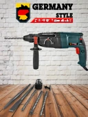 Germany Style GRM9004 1500 Watt Sds Plus Kırıcı Delici Hilti Matkap 26 mm 2.2 Juel 2 Yıl Garantili - 3