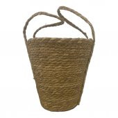 T. Concept Dekoratif Rattan Hasır Sepeti, Çok Amaçlı Düzenleme, Saklama, Sepeti 42 x 27 - 2