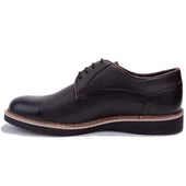 Dagoster DMA08-1329 Siyah Ortopedik Günlük Erkek Deri Ayakkabı thumbnail 3