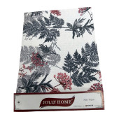 Jolly Home 100 Pamuk Doğal Çift Kişilik Pike 200x230 (Tek Pike)-Yaprak Gri - 3