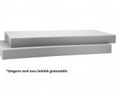 Mandaş Süngerli Salıncak Minder Seti (Duck Kumaş)-2 KİŞİLİK - Pembe-Beyaz - 4