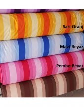 Mandaş Süngersiz Salıncak Minder Kılıfı Seti (Duck)-2 KİŞİLİK-Pembe-Beyaz - 2