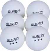 Busso Bs BS23021 Pinpon Topu 6Lı (Beyaz) - 1