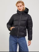JJXX Bayan Puffer Kapüşonlu Siyah Renk Mont 12238268 - 1