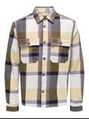 ONLY & SONS Erkek Önü Cepli Oduncu Gömlek 22025473 - 1
