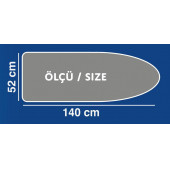 GERCELLA(HEDİYELİ) OPTİMUM PARK GO ÜTÜ MASASI KILIFI ÖRTÜSÜ BEZİ(1AD.ÇAMAŞIR YIKAMA FİLESİ HEDİYE) - 3