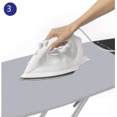 GERCELLA(HEDİYELİ) OPTİMUM PARK GO ÜTÜ MASASI KILIFI ÖRTÜSÜ BEZİ(1AD.ÇAMAŞIR YIKAMA FİLESİ HEDİYE) - 5