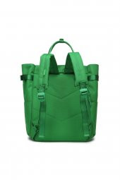 Bagacar Smart Bag 3194 Okul ve Günlük Laptop Bölmeli Sırt Çantası Yeşil - 2